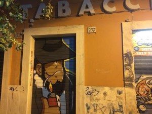 イタリアのタバコ屋でルパン三世の次元大介のストリートアートが流行中!