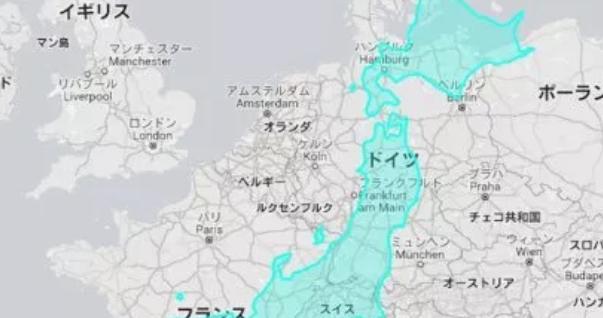 【全部メルカトル図法のせい！】日本の国土の大きさをヨーロッパ大陸と比較した１枚の画像が話題に！