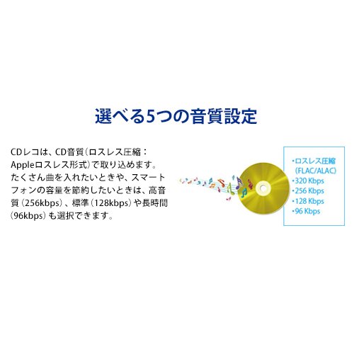 パソコン不要 Cdからスマホに音楽を入れる方法として Cdレコ が便利すぎる