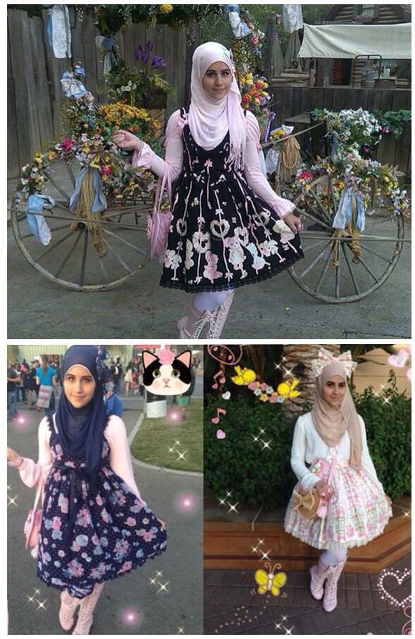 イスラム教徒の女の子の間で「ムスリムロリータ」というファッションスタイルが流行中！