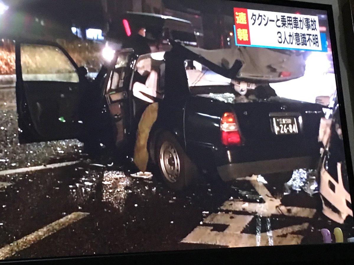 ビーイング社長のベンツがタクシーに衝突し4人が死亡した三重県津市の事故でベンツの暴走っぷりがわかるドラレコ映像が公開!