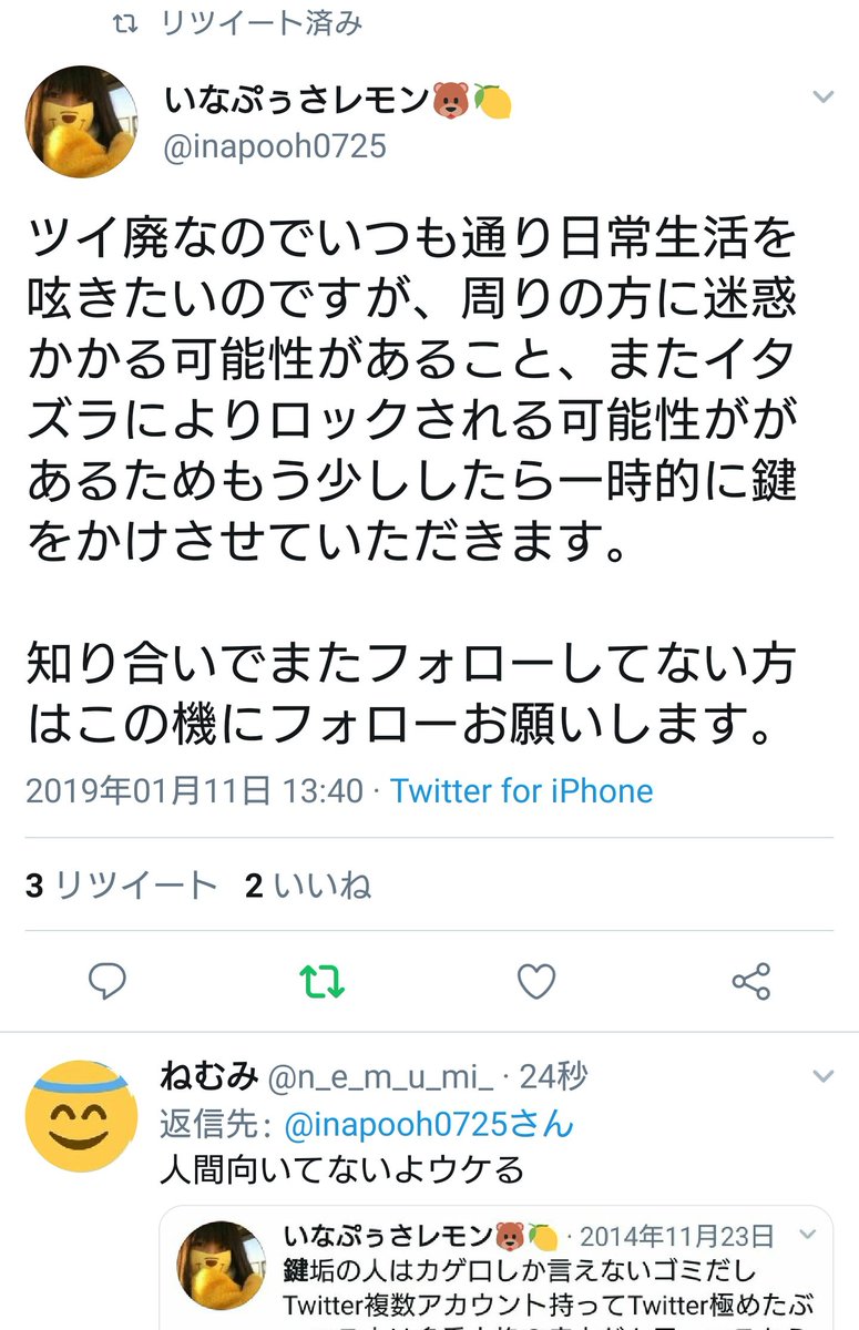 いなぷぅさレモン(稲岡龍之介)について