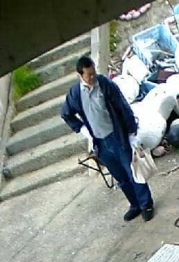 【鈴鹿猫虐待】猫の首に紐をつけて引きずったり蹴りあげる男の情報求む!