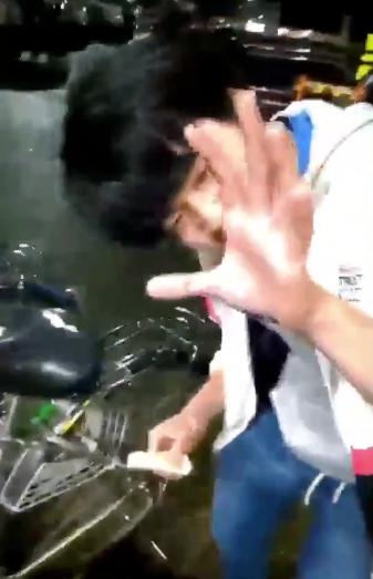 浜松学院高校2年テニス部の「おおたりくと」と浜松啓陽高校の生徒の顔画像