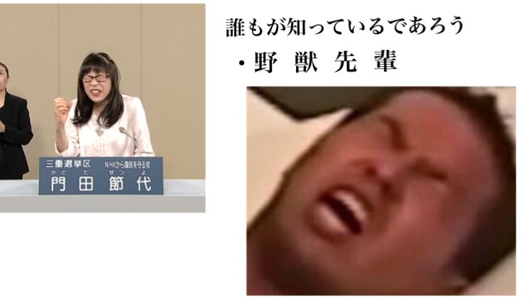 【動画】NHKから国民を守る党(三重県選挙区)の門田節代(かどたせつよ)さんの政見放送がぶっとぎすぎ！顔画像や経歴やプロフィールは？や