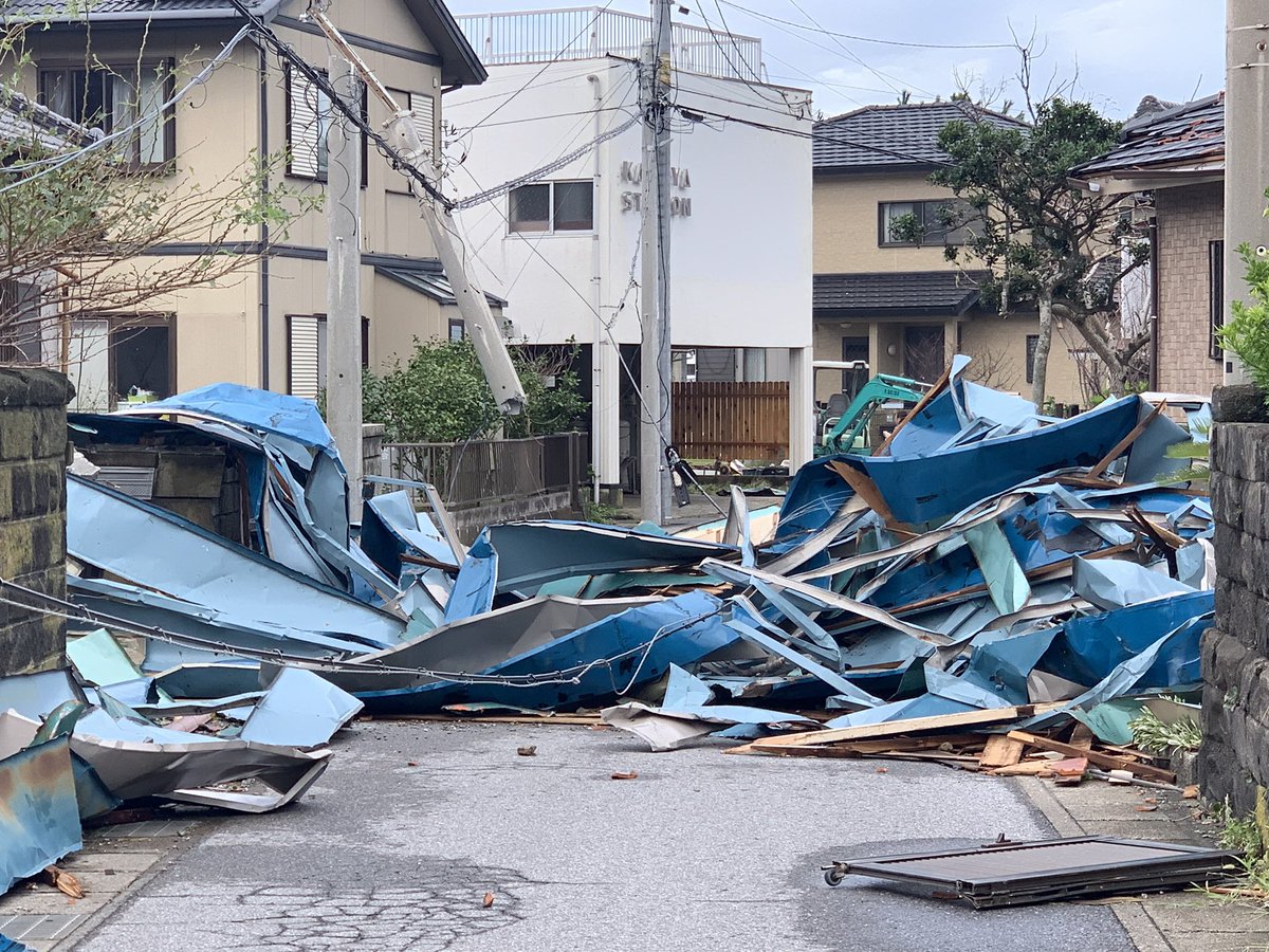 【拡散希望】台風15号により千葉県南部の甚大な被害があるにもかかわらず、メディアは停電、断水しか報道しない現実・・・