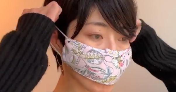 【動画有】ハンカチマスクの簡単な作り方。マスクが買えない方に朗報！