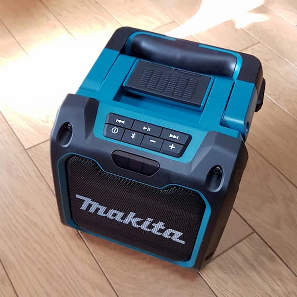 カッコよくてゴツイ！電動工具のマキタのおすすめ商品まとめ：マキタ(Makita) Bluetooth 充電式スピーカ(青)