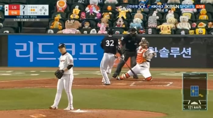 韓国のプロ野球で無観客試合を寂しくしない為のぬいぐるみが日に日に増えてて面白い