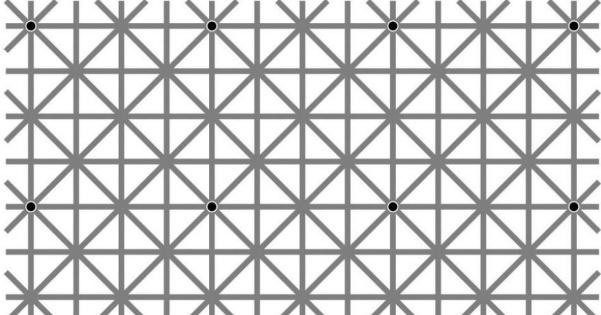 12箇所の黒い点を同時に認識できたら天才！あなたはいくつ認識できた？