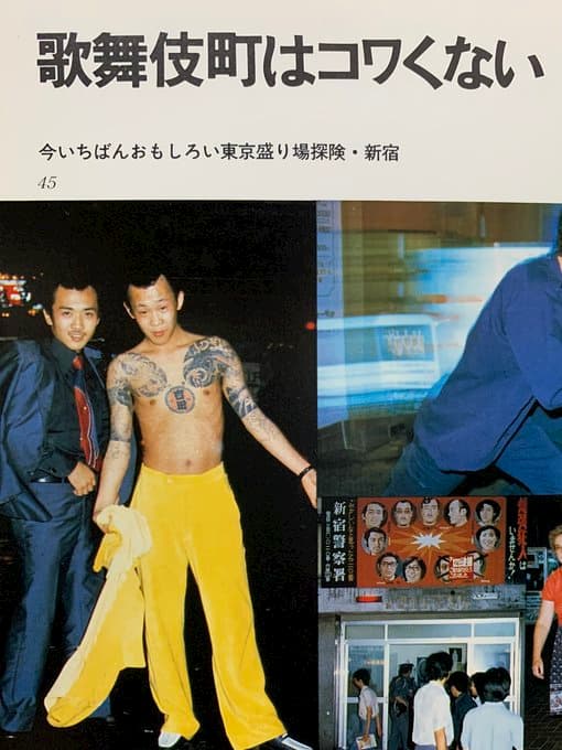 1983年「歌舞伎町はコワくない」→「ヤクザの写真」→「怖いよ・・・」