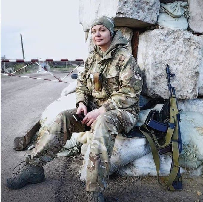 5人の子供の母親でウクライナの作家Iryna Tsvila。ロシア軍戦車との戦闘中に夫と共に戦死。